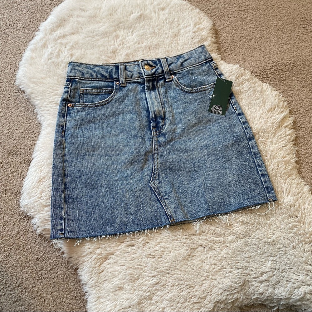 Wild Fable Denim Mini Skirt